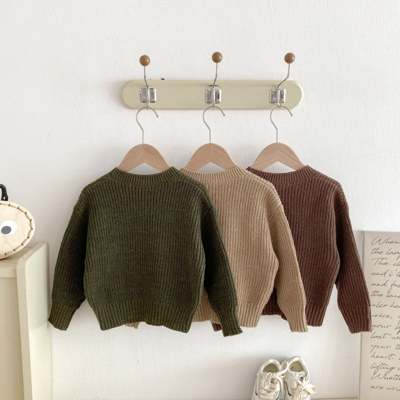 【BABY&KID】無地ニットセーターSK092932