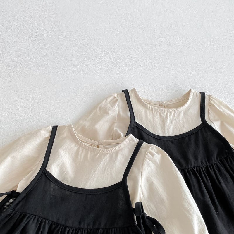 【BABY&KID】ハーフチェックロンパース、ワンピースSK030802