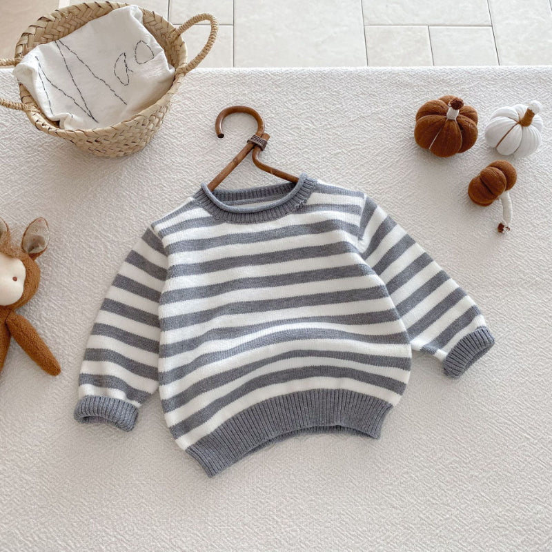 【BABY&KID】ボーダークルーネックセーターSK092930