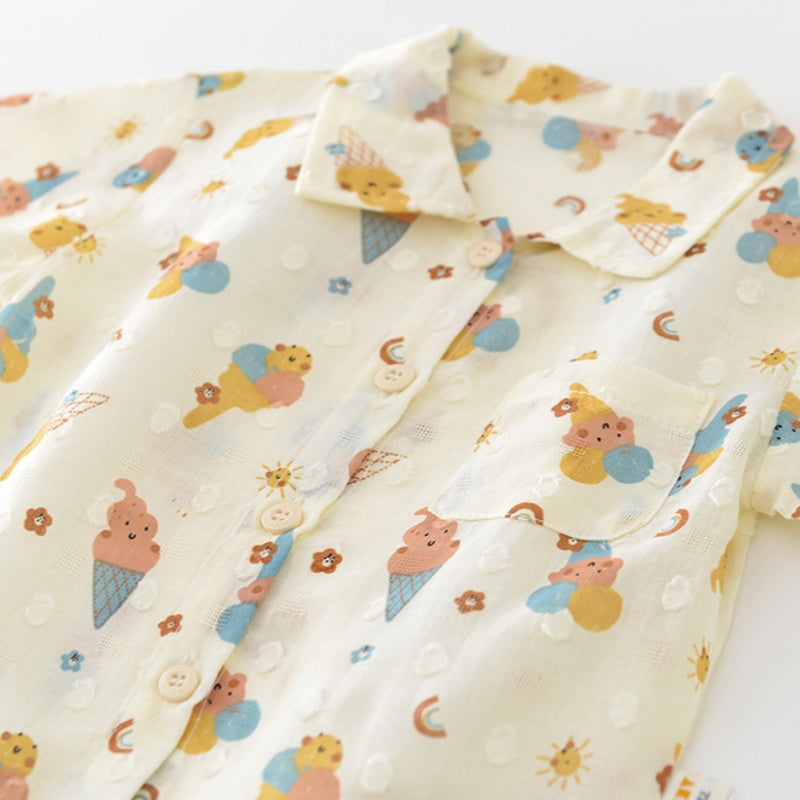 【BABY】夏新作 アイス柄シャツSK081512