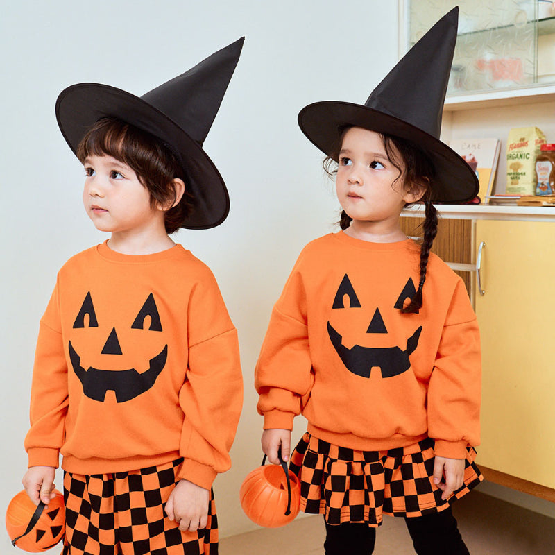【BABY&KID】かぼちゃ風キッズセットアップSK101716