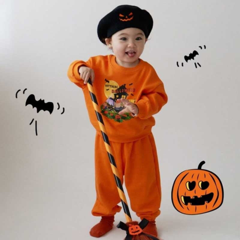 【BABY&KID】ハロウィンアニマルセットアップSK101715