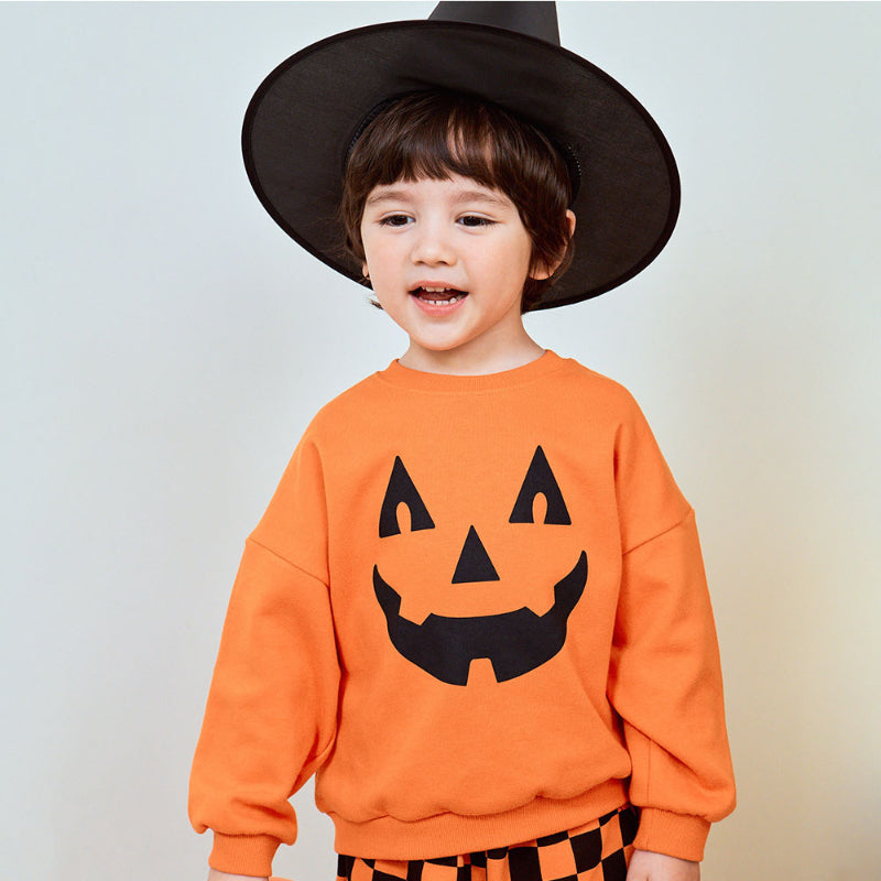 【BABY&KID】かぼちゃ風キッズセットアップSK101716