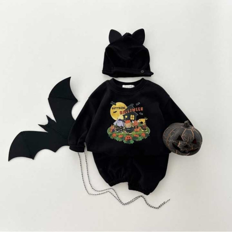 【BABY&KID】ハロウィンアニマルセットアップSK101715