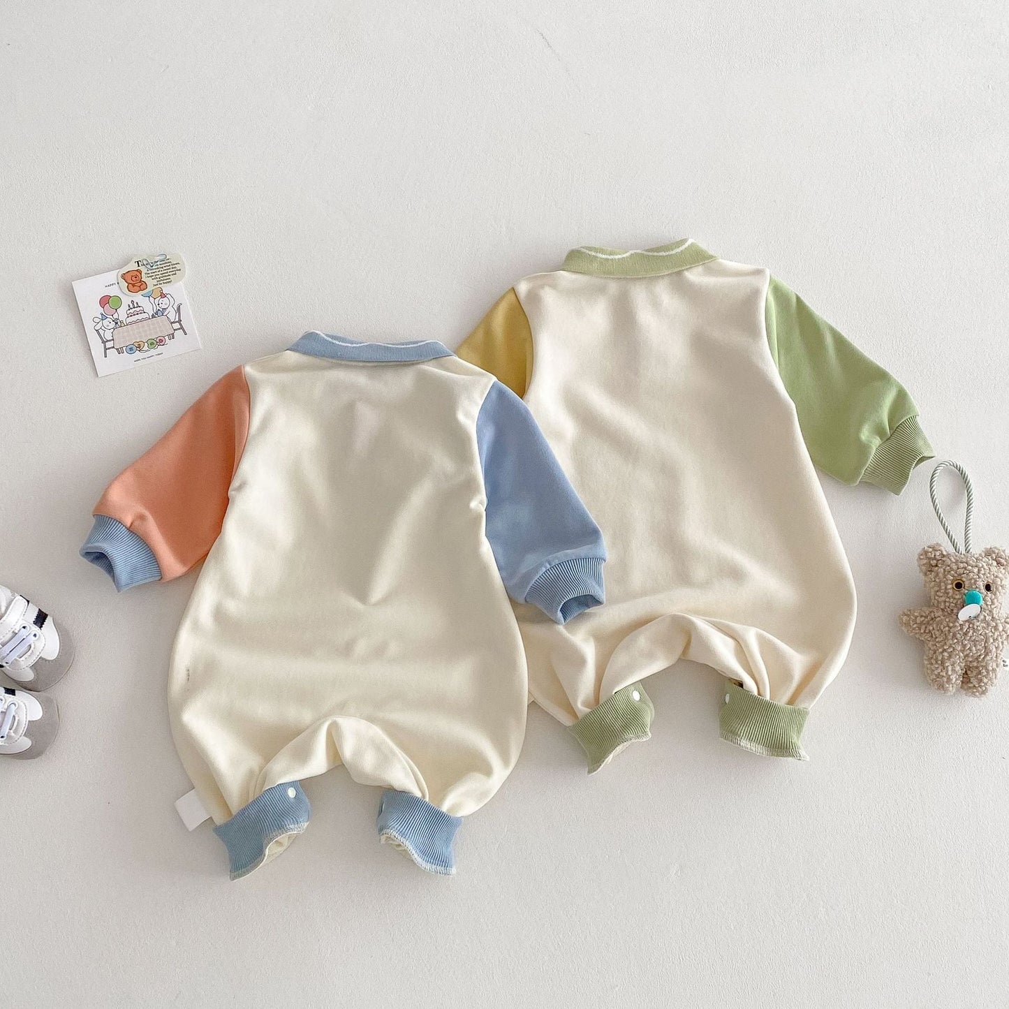 【BABY】MOON CLOUD DOGロンパースSK030714