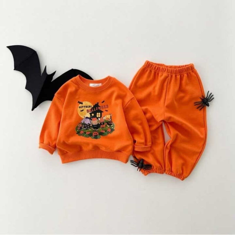 【BABY&KID】ハロウィンアニマルセットアップSK101715