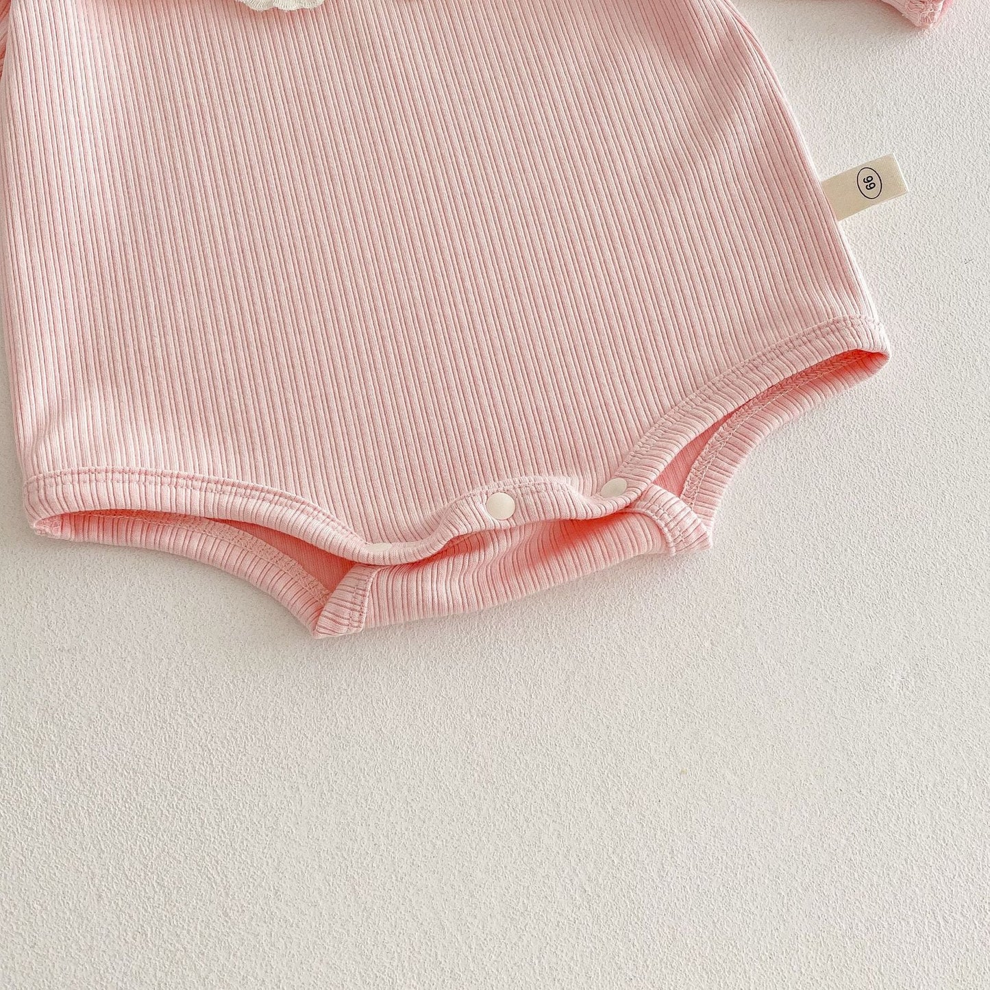 【BABY】パステルカラーリブロンパースSK030716