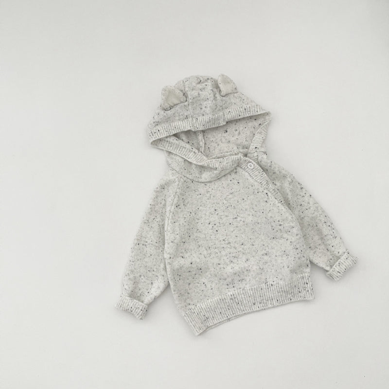 【BABY&KID】くま耳付きニットセーターSK102013