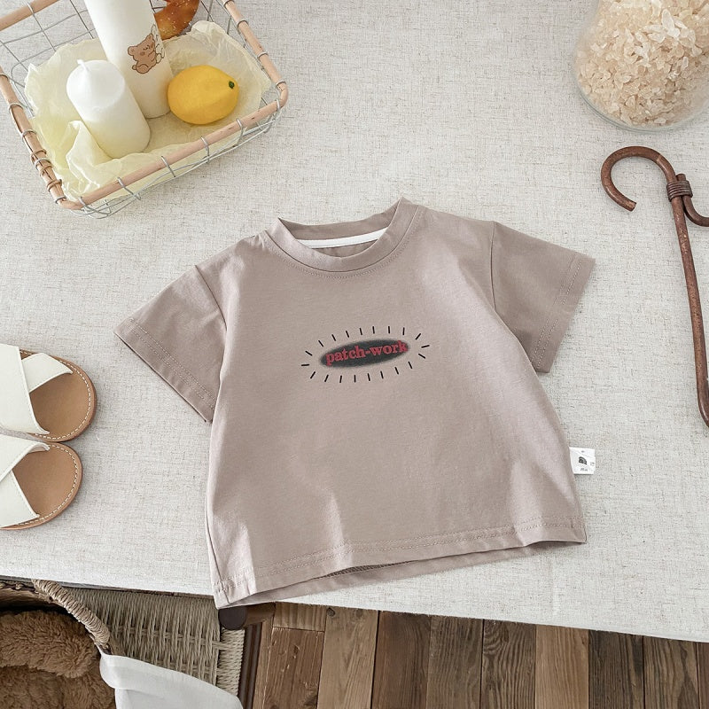 【BABY&KID】夏新作 キュートキャラクターTシャツSK092627