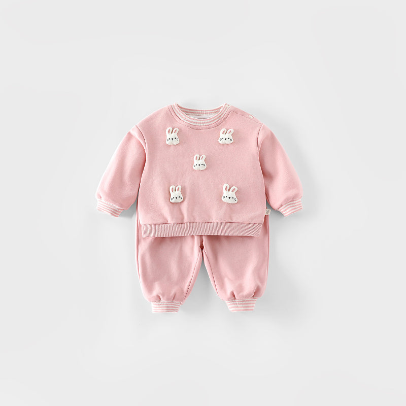 【BABY&KID】立体ぬいぐるみセットアップSK100313
