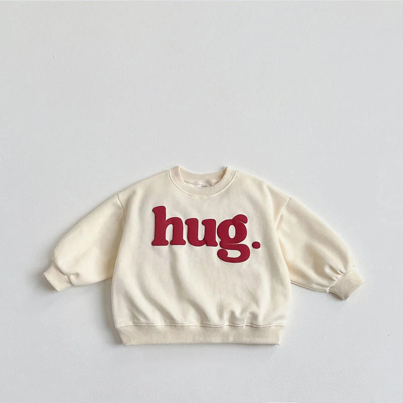 【BABY&KID】HUGロゴクルーネックスウェットSK101552