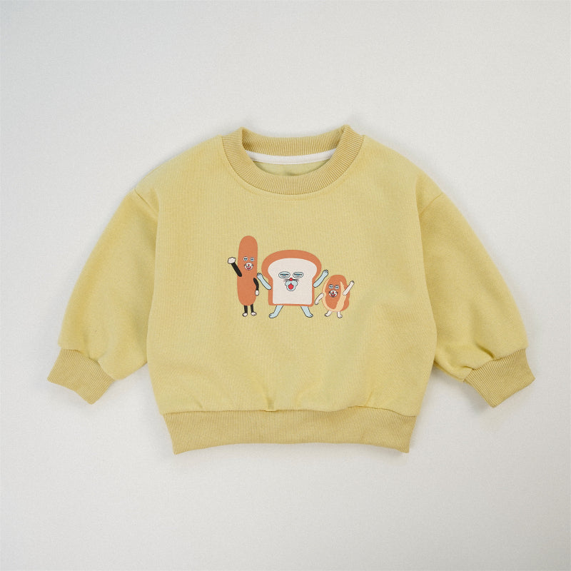 【BABY&KID】キャラクターパンプリントスウェットSK101553