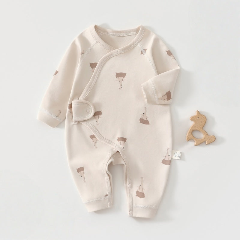 【BABY】北欧風アニマル柄カバーオールSK102602