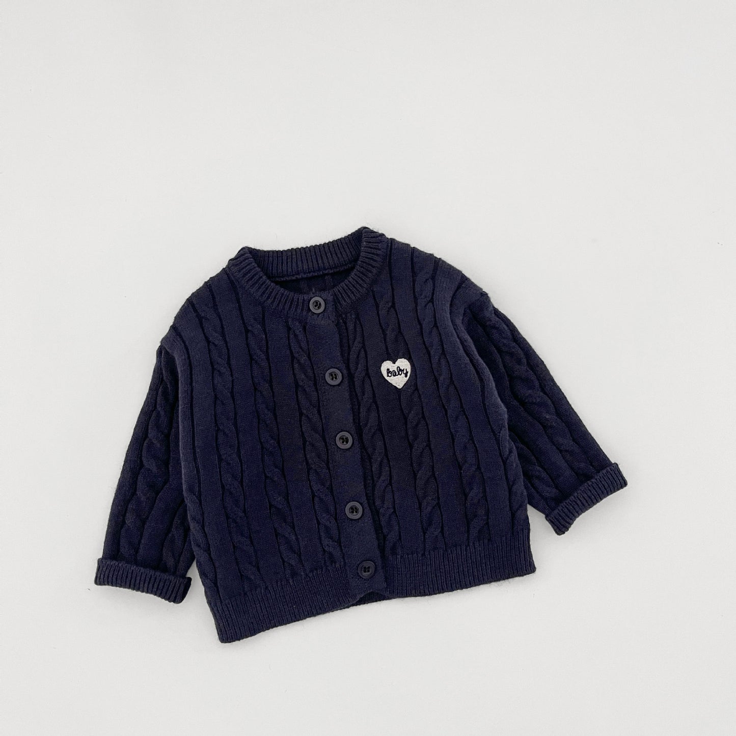 【BABY&KID】ハートニットカーディガンSK101919