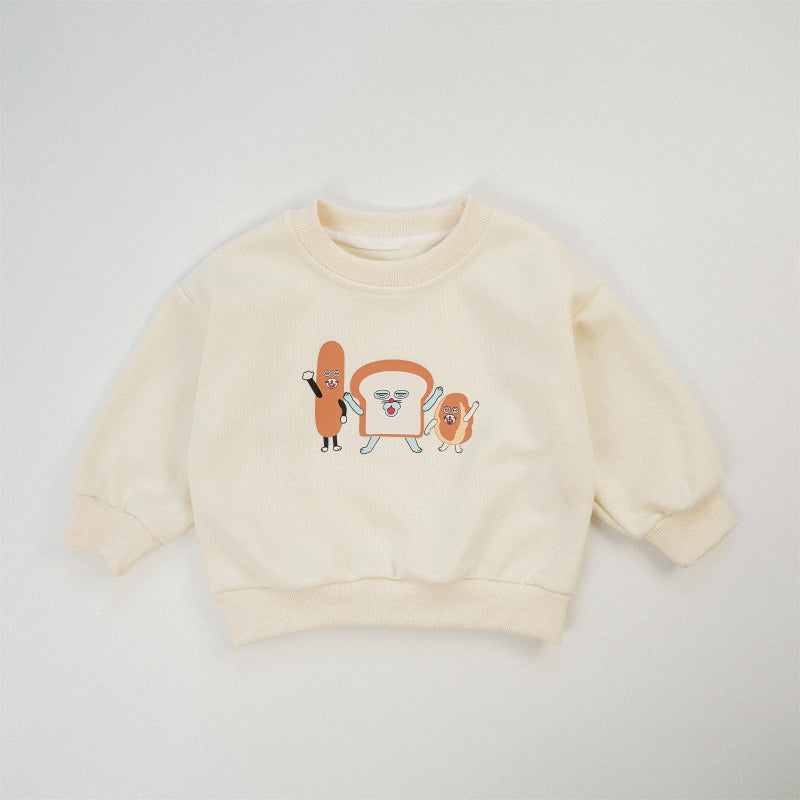 【BABY&KID】キャラクターパンプリントスウェットSK101553