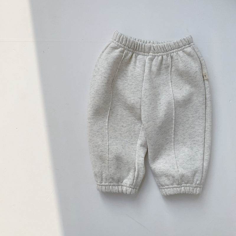 【BABY】無地厚手フリースパンツSK100821