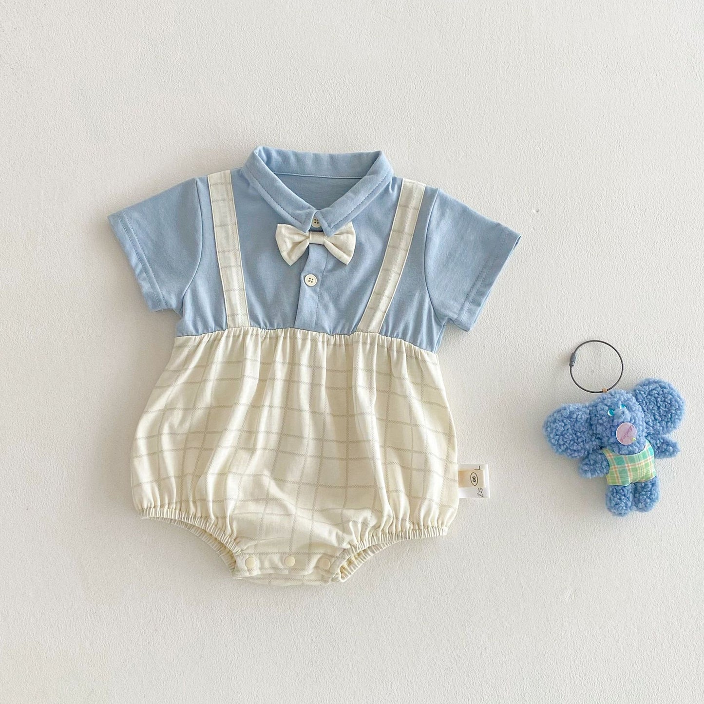 【BABY】夏新作 レイヤードプリンスロンパースSK071521