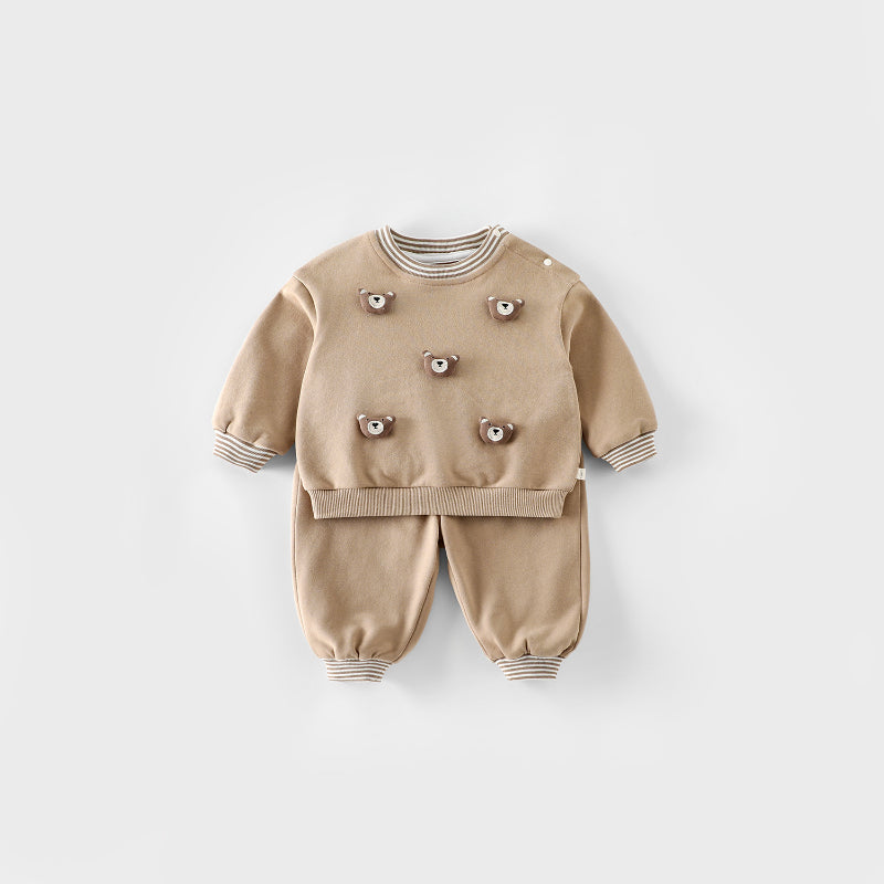 【BABY&KID】立体ぬいぐるみセットアップSK100313