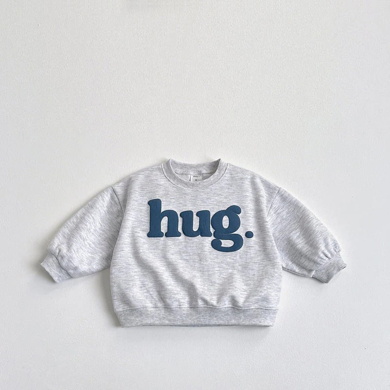 【BABY&KID】HUGロゴクルーネックスウェットSK101552