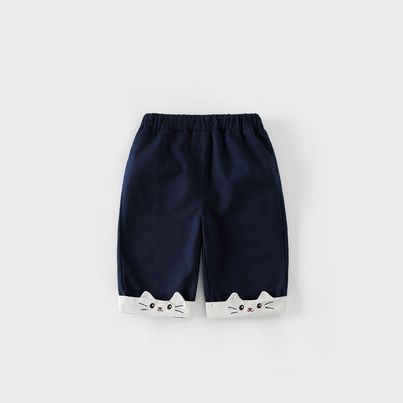 【BABY&KID】可愛い猫アウター、パンツSK100318