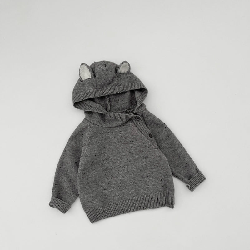 【BABY&KID】くま耳付きニットセーターSK102013