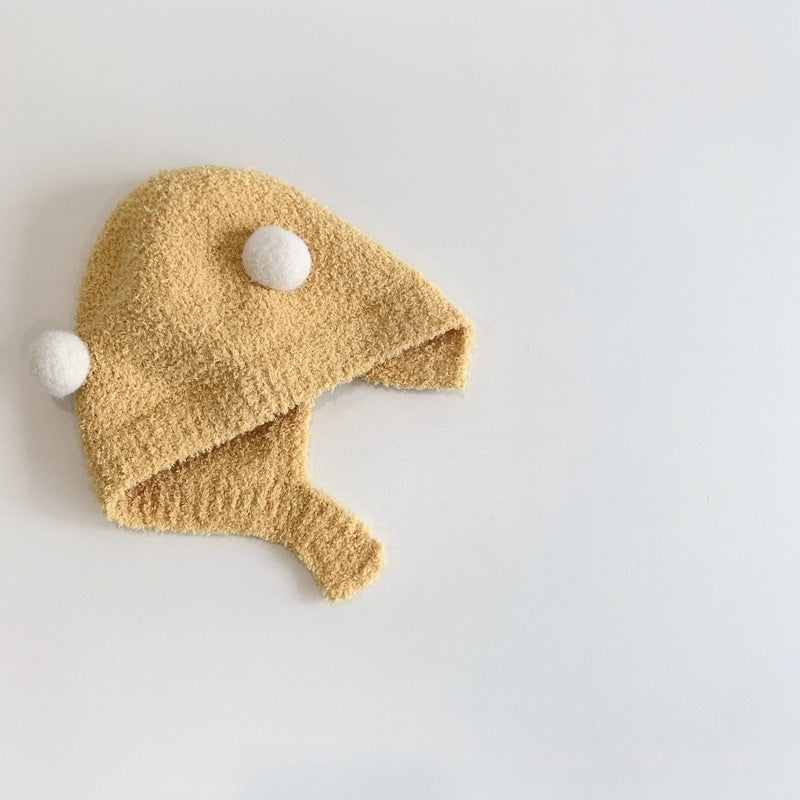 【HAT】ダブルポンポンニット帽子SK101623