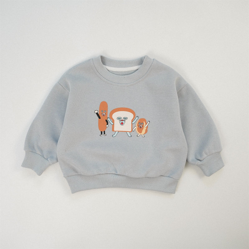 【BABY&KID】キャラクターパンプリントスウェットSK101553
