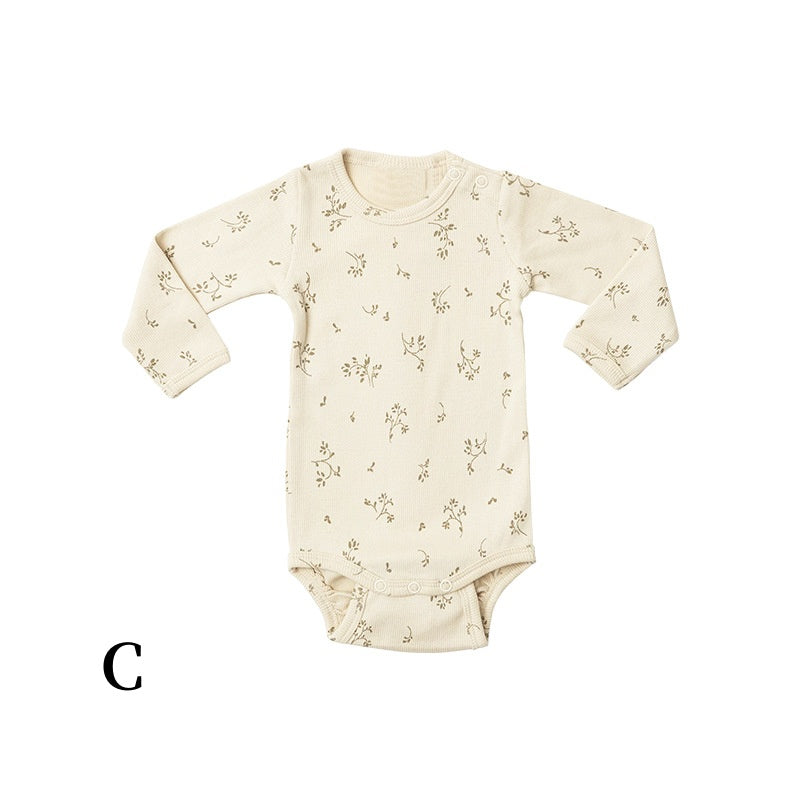 【BABY】北欧風カートゥーンプリントロンパース、レギンスSK101324