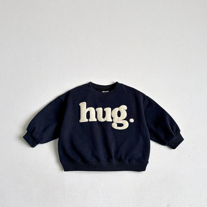 【BABY&KID】HUGロゴクルーネックスウェットSK101552