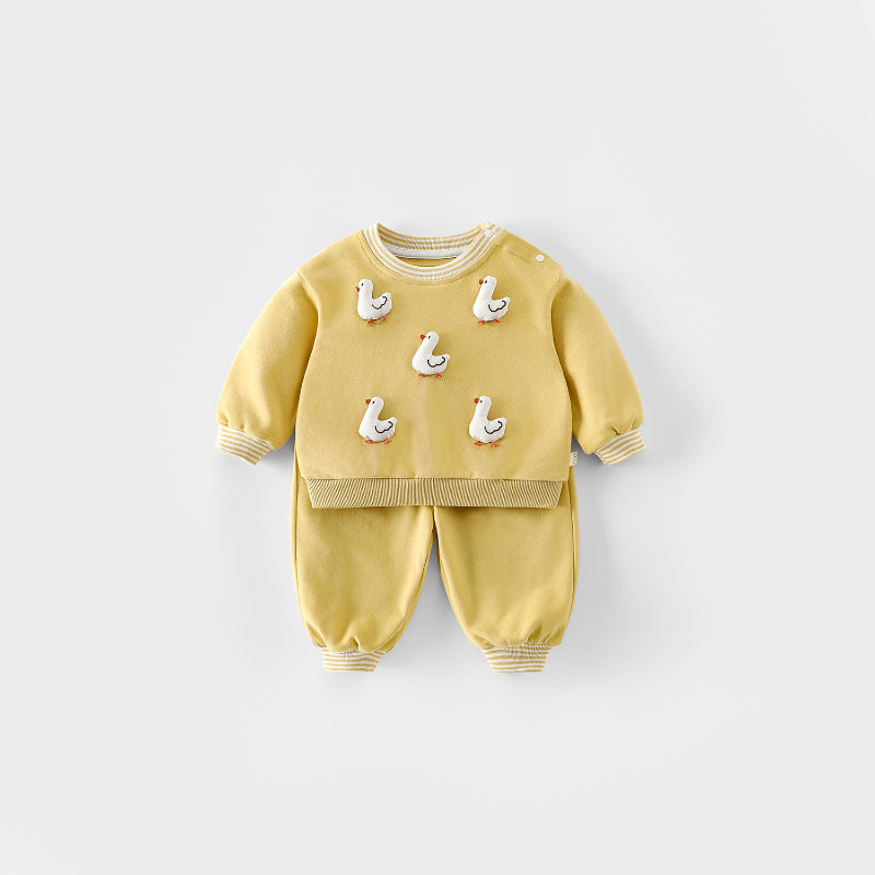 【BABY&KID】立体ぬいぐるみセットアップSK100313