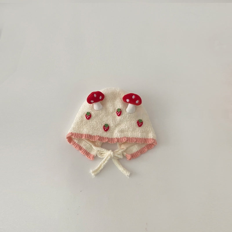 【HAT】きのこひも付き帽子SK101627