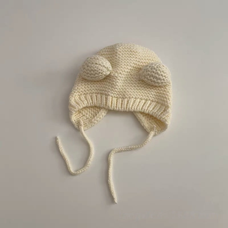 【HAT】ぷっくり耳ニット帽子SK101613