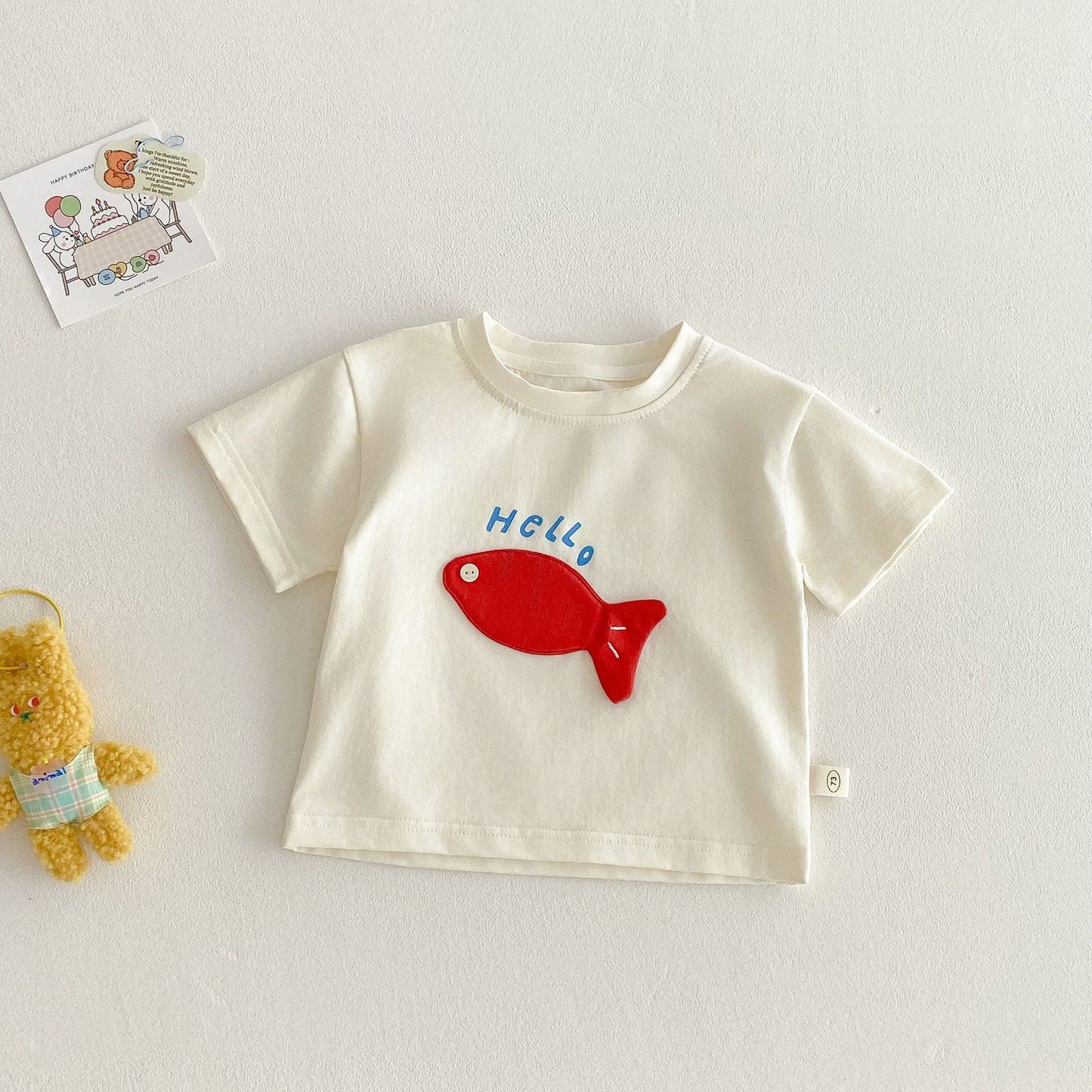 【BABY&KID】夏新作  可愛い半袖シャツSK061811
