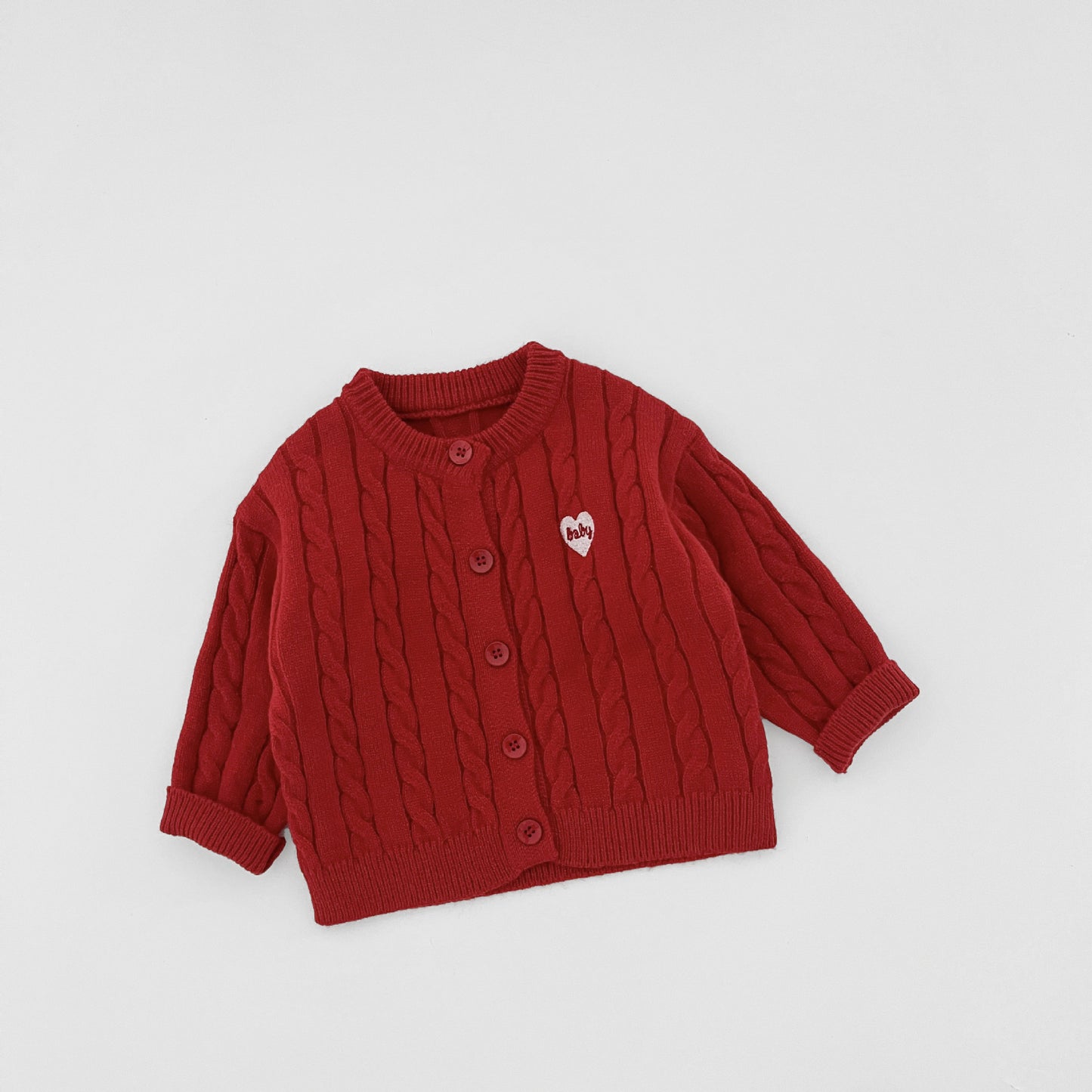 【BABY&KID】ハートニットカーディガンSK101919