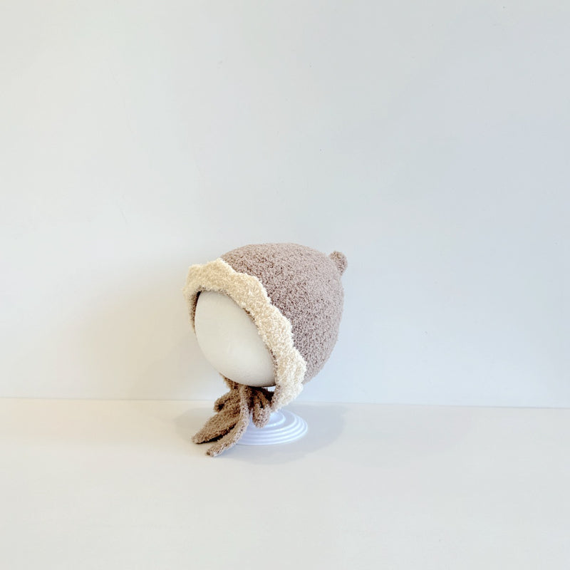 【HAT】波型ひも付き防寒帽子SK101609
