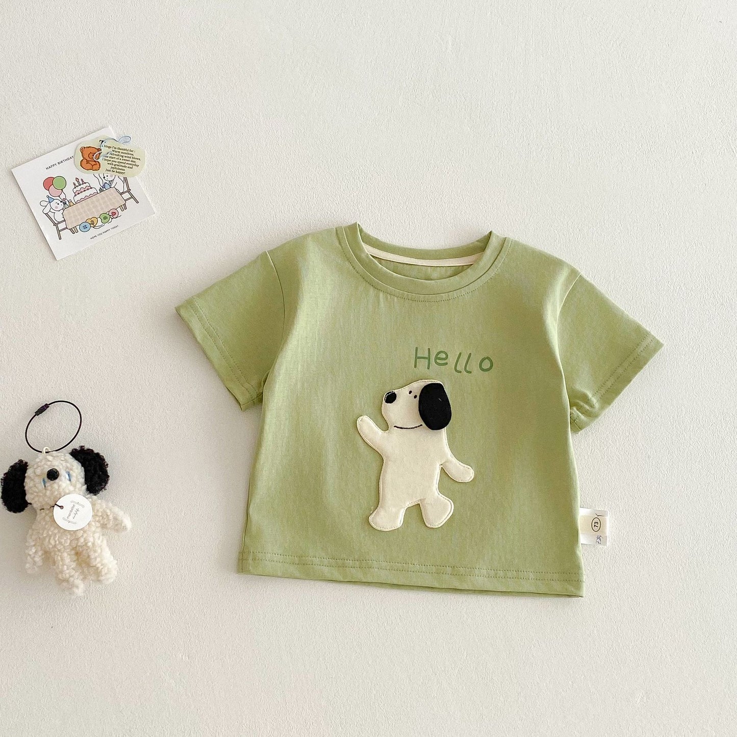 【BABY&KID】夏新作  可愛い半袖シャツSK061811