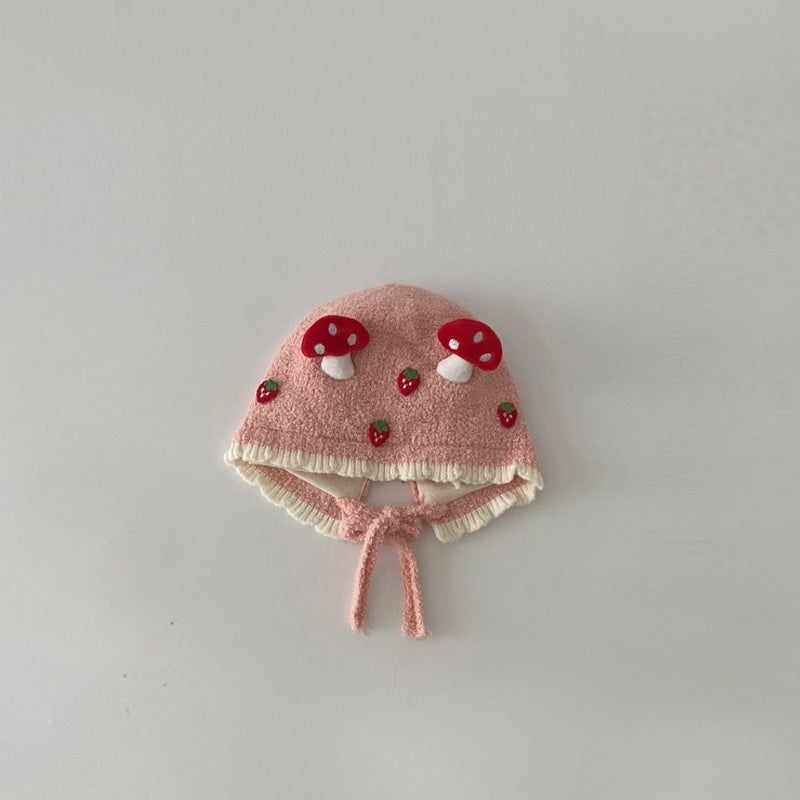 【HAT】きのこひも付き帽子SK101627