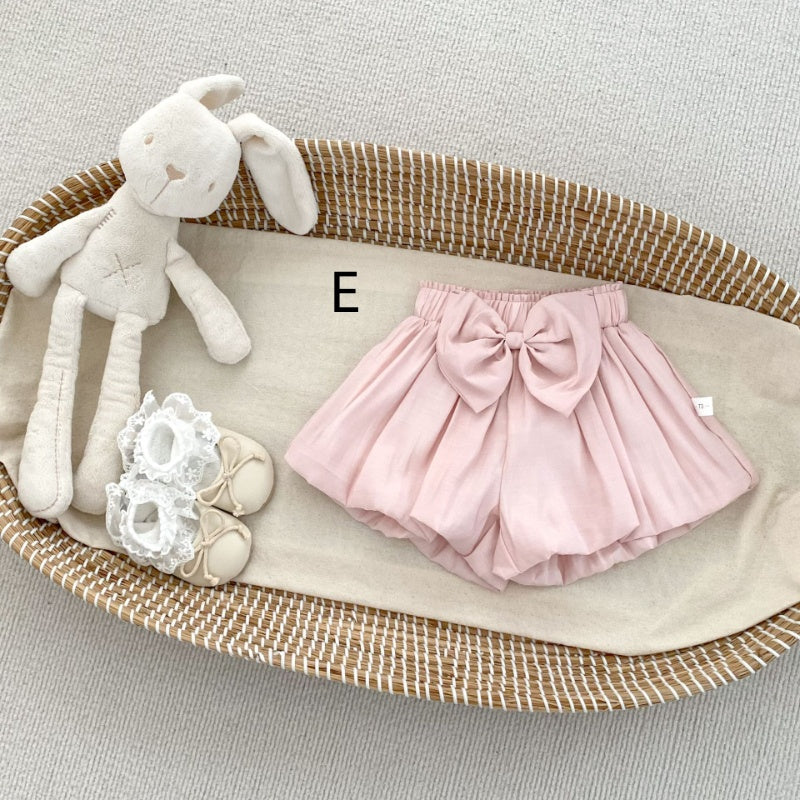 【BABY&KID】夏新作リボンサスペンダー、リボンショーツSK062920