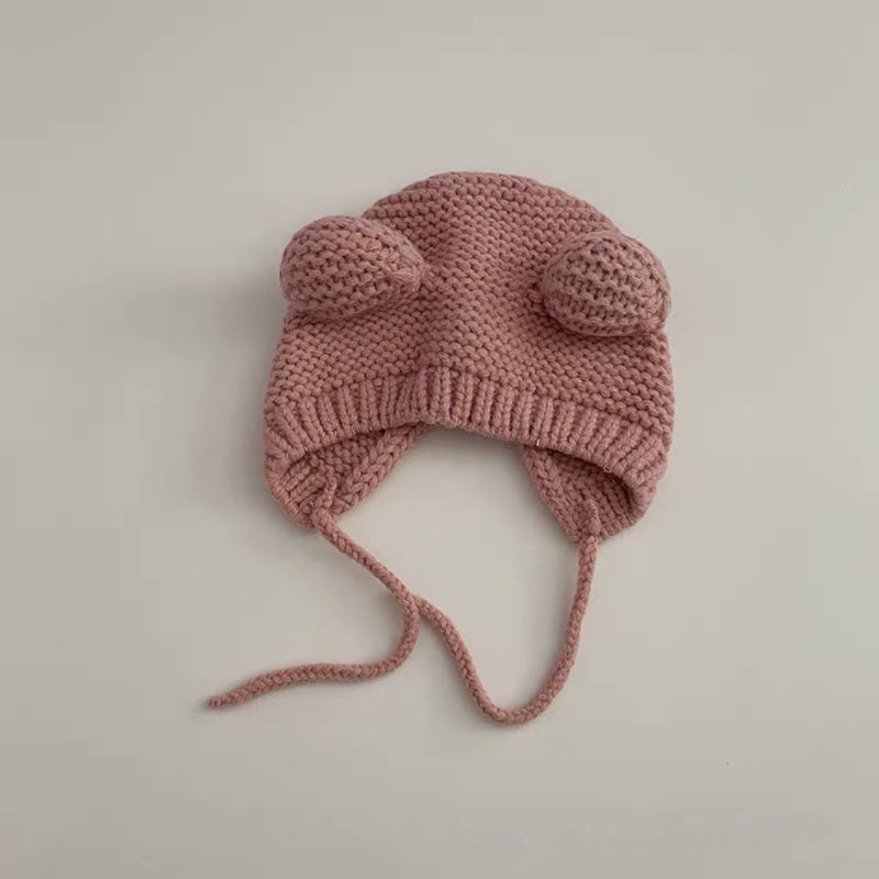 【HAT】ぷっくり耳ニット帽子SK101613