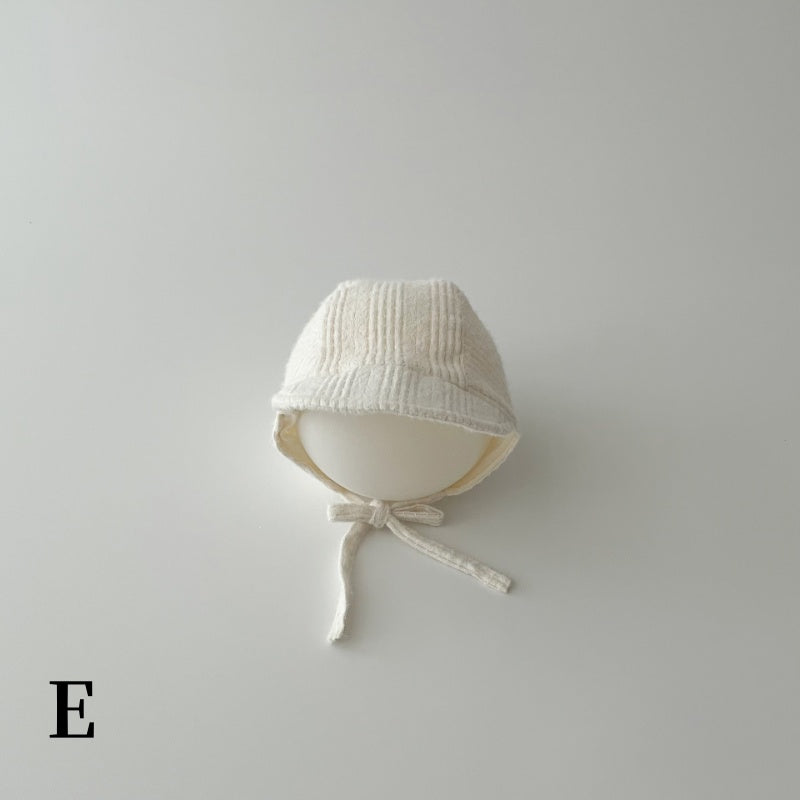 【HAT】花柄レースベビーボンネットSK101630