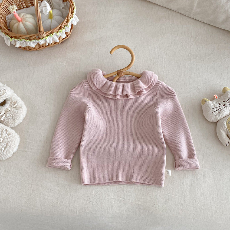 【BABY】冬新作立体フラワーロンパースSK102512