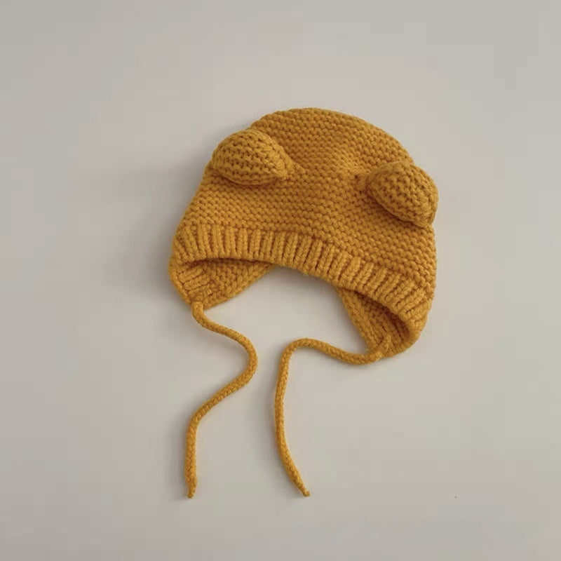 【HAT】ぷっくり耳ニット帽子SK101613