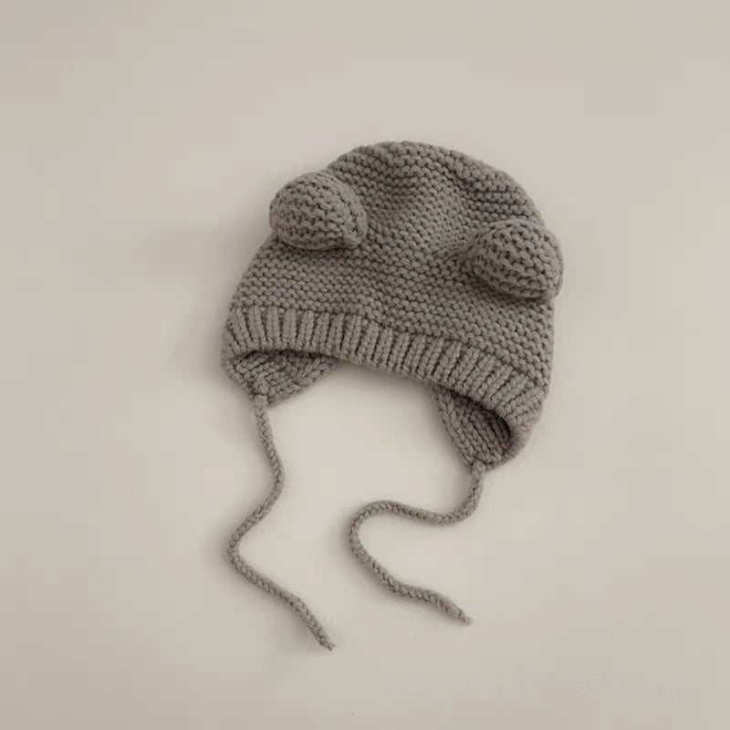 【HAT】ぷっくり耳ニット帽子SK101613