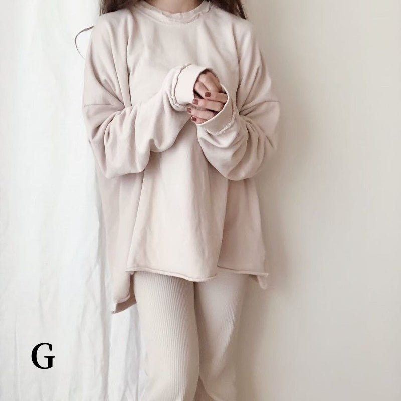 【親子】ゆったりロンパース、スウェットSK101557
