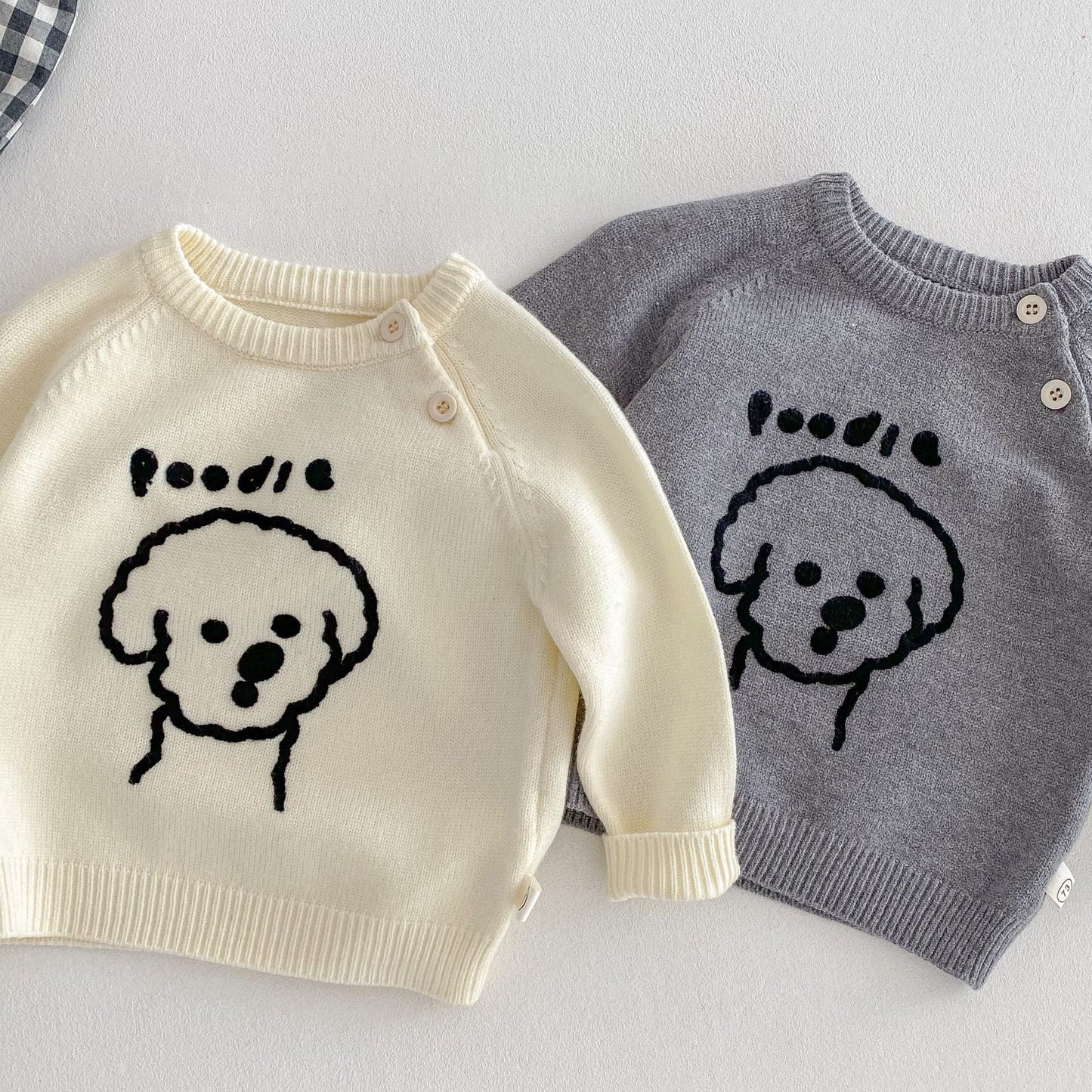 【BABY&KID】ペット柄可愛いセーターSK030718