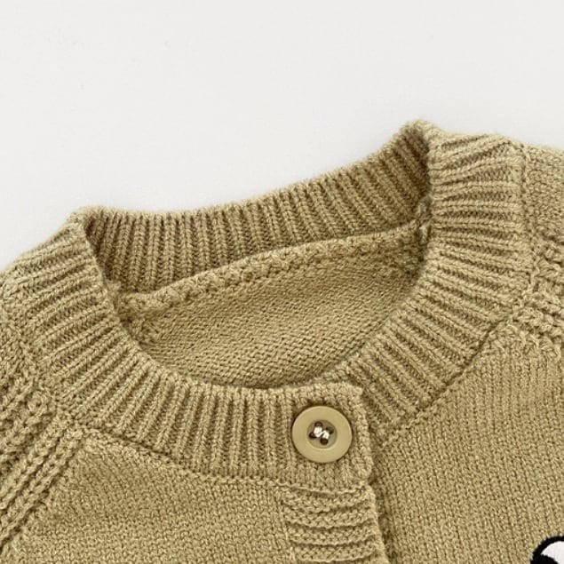 【BABY&KID】ビッグアイズオシャレカーディガンSK031609