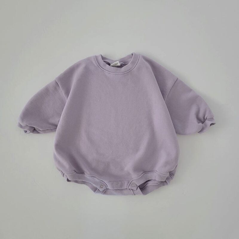 【BABY&KID】シンプルデザインロンパース 全5色SK11353