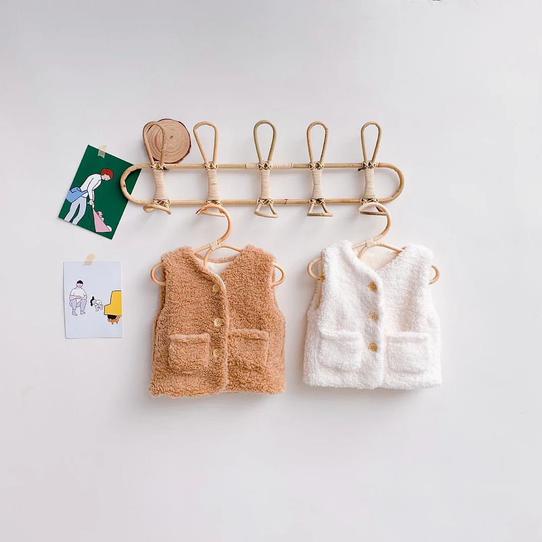 【BABY&KID】ボアベスト 全3色SK11348