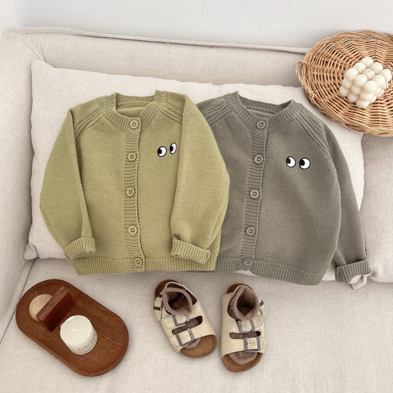 【BABY&KID】ビッグアイズオシャレカーディガンSK031609