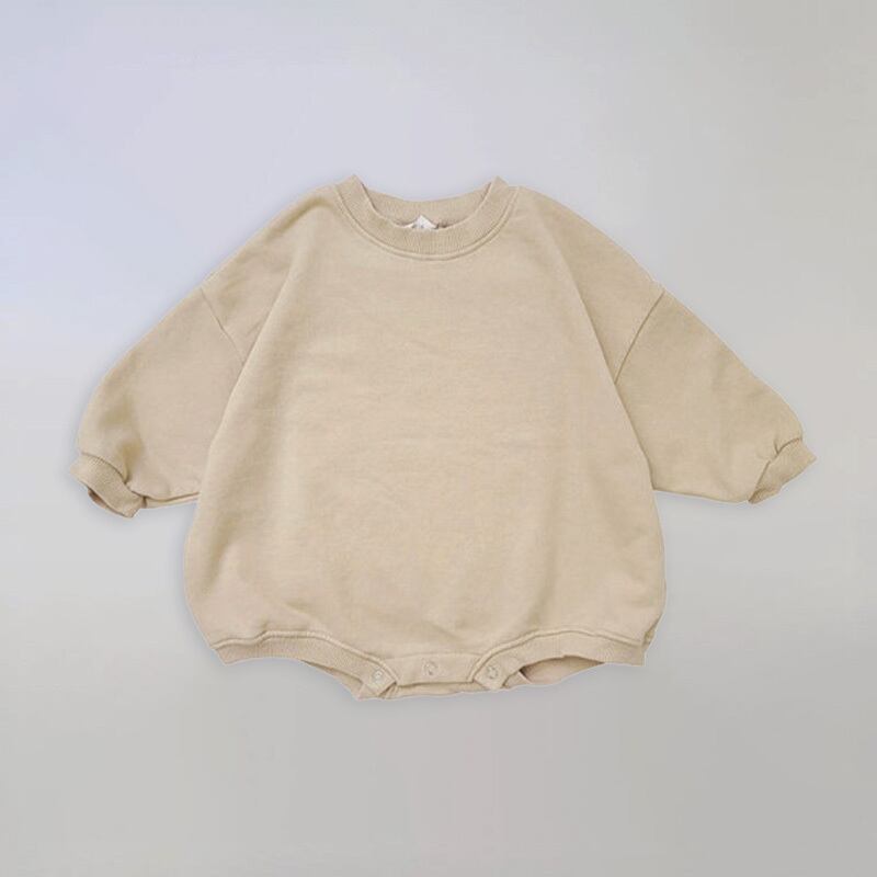 【BABY&KID】シンプルデザインロンパース 全5色SK11353